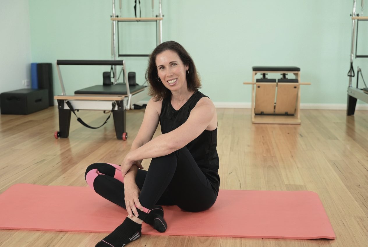 Marnie in her Pilates studio